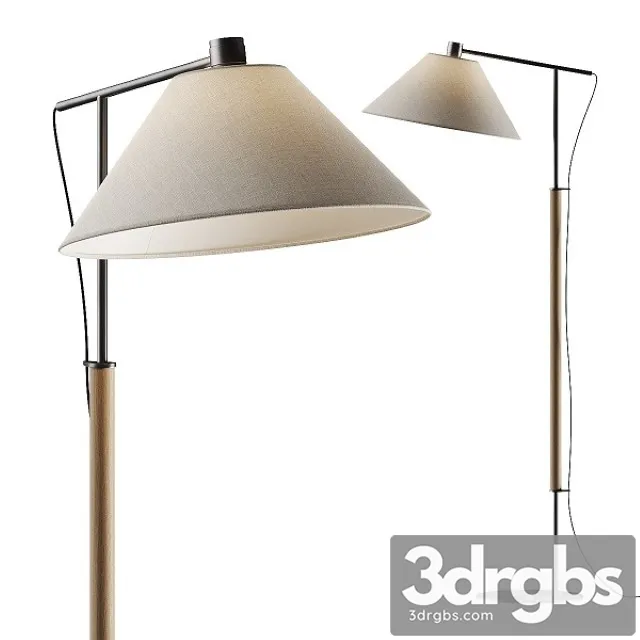 Crate and Barrel Luka Petite Directional Floor Lamp 3D Model Download