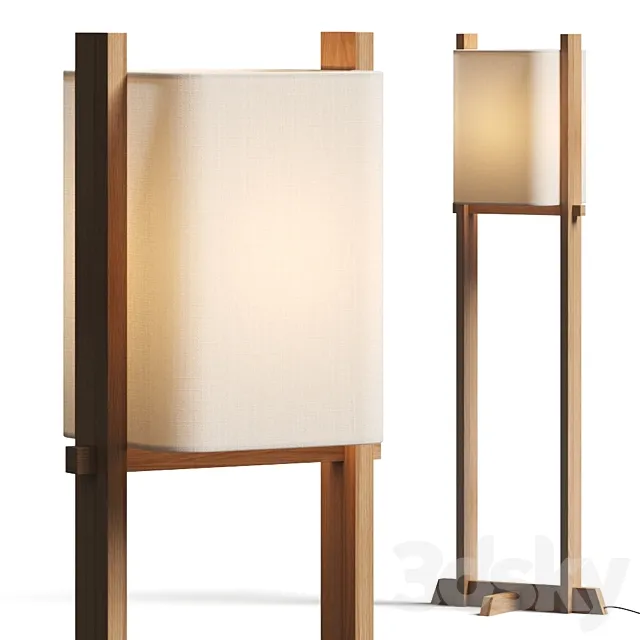 Crate and Barrel Shinola Floor Lamp 3DModel