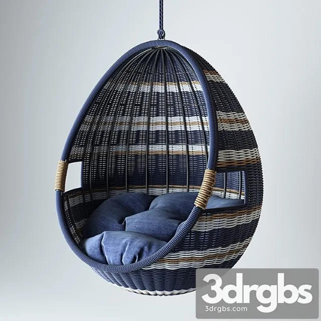 Crate and barrel swing chair 3D Model Download Crate and barrel swing chair 3D Model Download