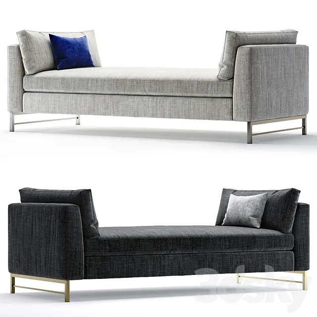 Crate and Barrel Tyson Daybed 3DModel Crate and Barrel Tyson Daybed 3DModel