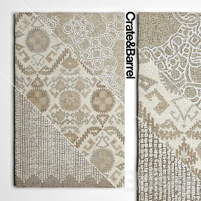 Crate and Barrel Vol.1 3DModel Crate and Barrel Vol.1 3DModel