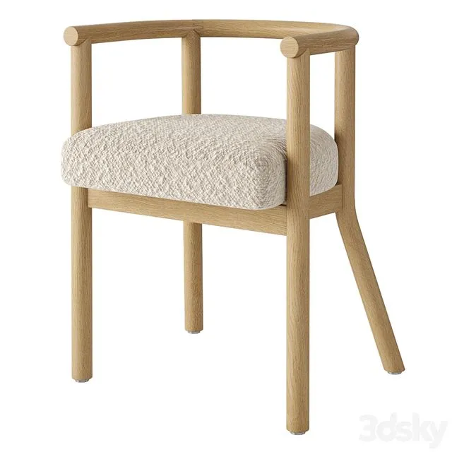 Crate And Barrel White Horse Upholstered Kids Play Chair 21 By Leanne Ford 3D Model Crate And Barrel White Horse Upholstered Kids Play Chair 21 By Leanne Ford 3D Model