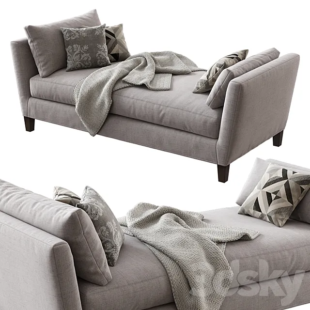 Crate & Barrel _ Marlowe Daybed 3DModel Crate & Barrel _ Marlowe Daybed 3DModel