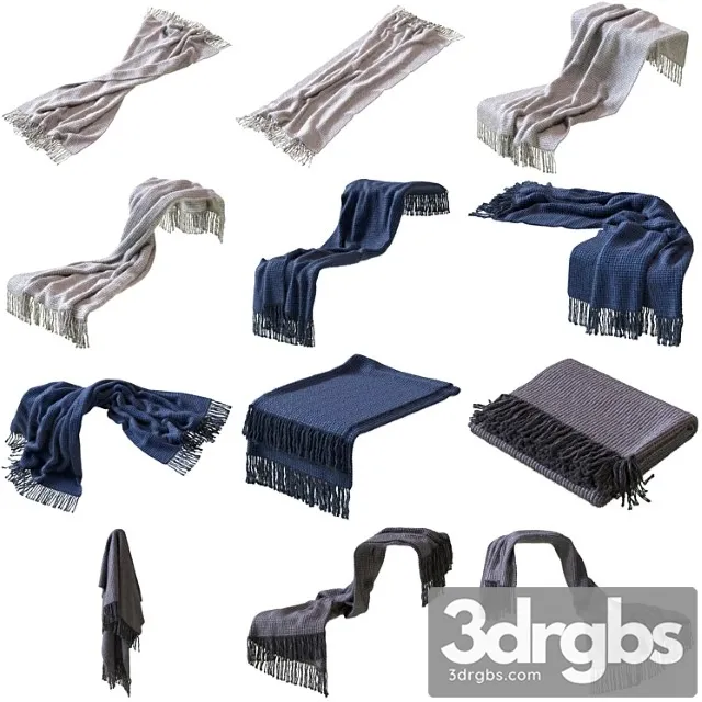 Crate & barrel landyn throw 3D Model Download Crate & barrel landyn throw 3D Model Download