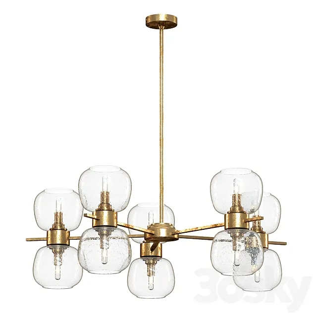 Crate & Barrel Pearson Chandelier 3DModel Crate & Barrel Pearson Chandelier 3DModel