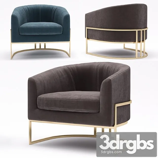 Crate Barrel Tub Chair 3D Model Download Crate Barrel Tub Chair 3D Model Download