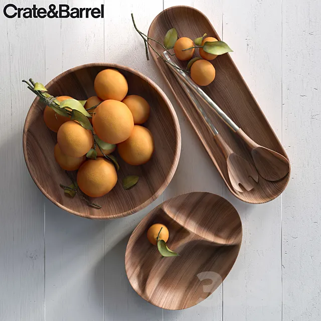Crate&Barrel 3DModel Crate&Barrel 3DModel