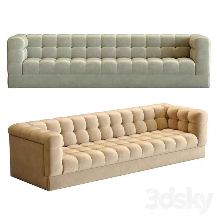 “Crate&Barrel Chiltern 111″” Sofa” 3D Model Free Download