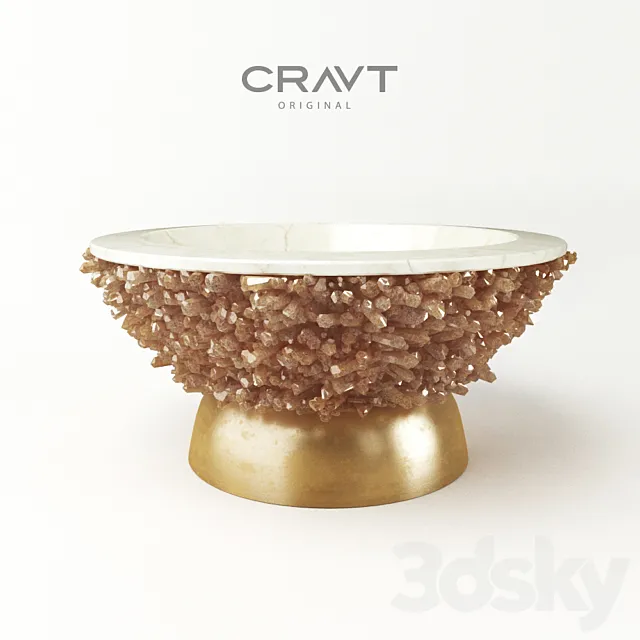 CRAVT PRECIOUS ROCK BOWL 3D Model