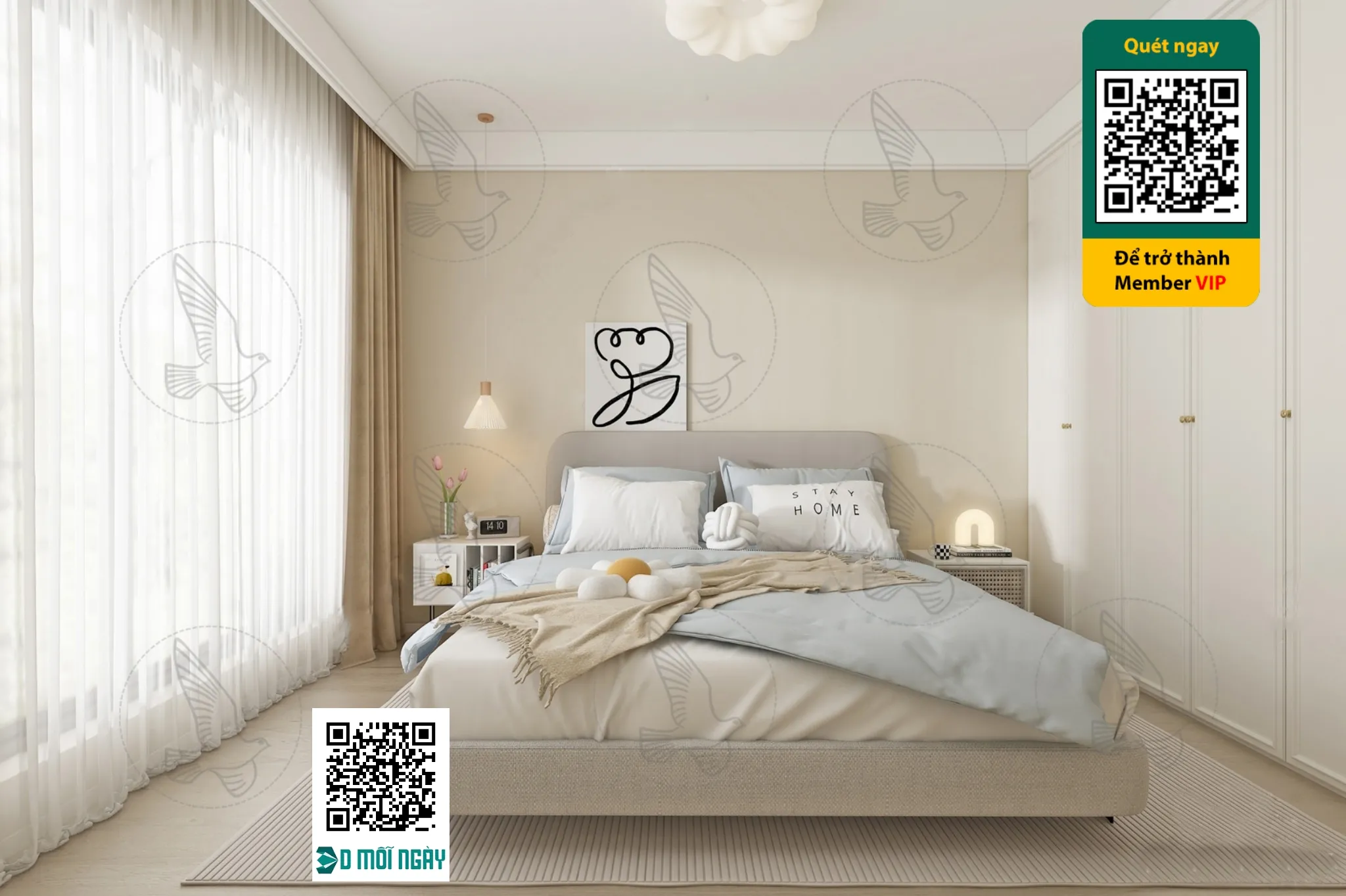 Cream style 3D model – 002 – 3767