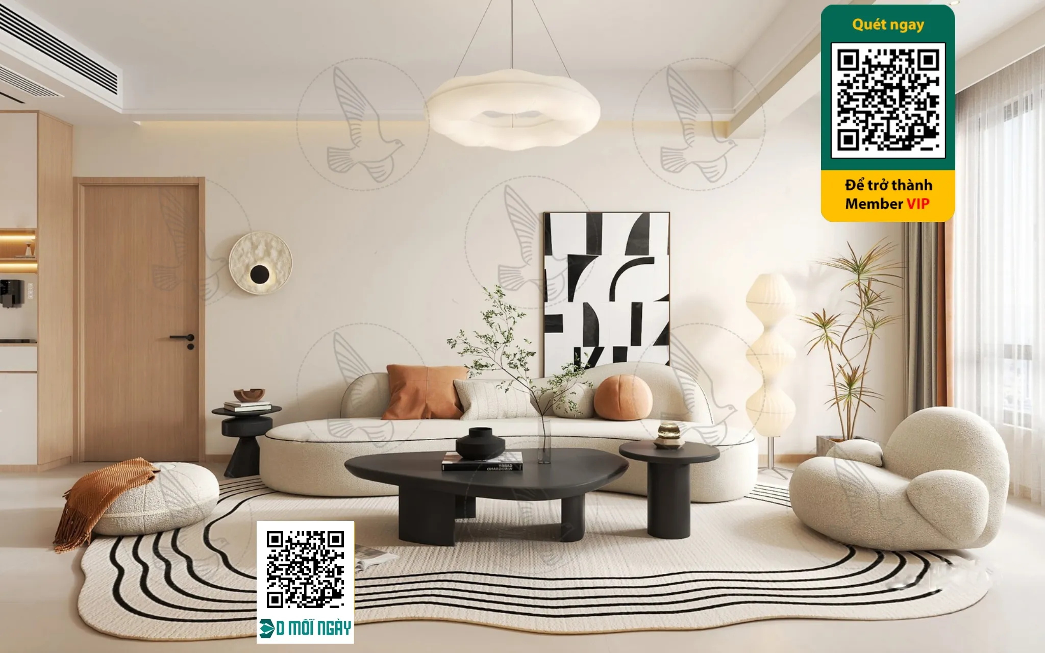 Cream style 3D model – 009 – 3774