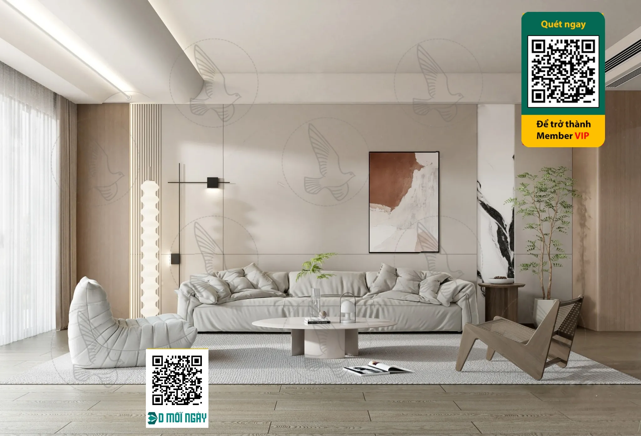 Cream style 3D model – 010 – 3775