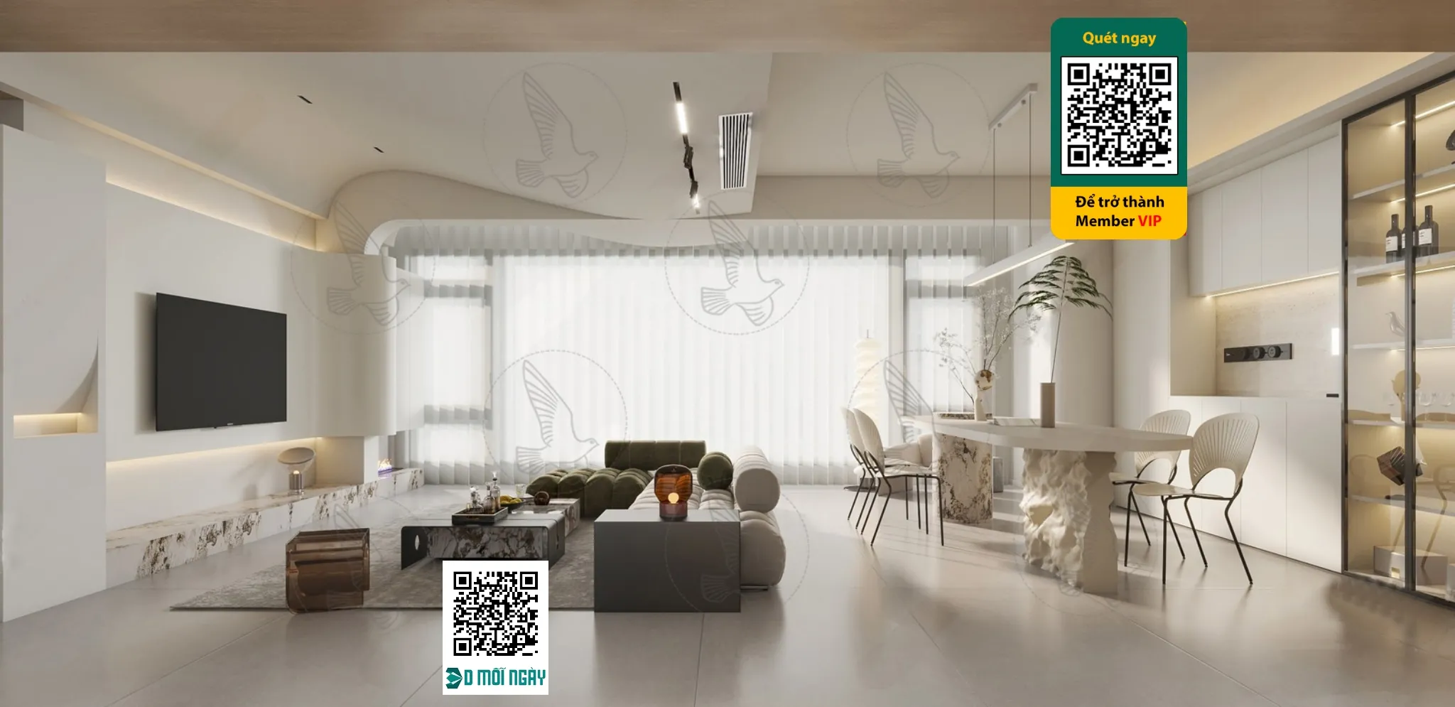 Cream style 3D model – 012 – 3777