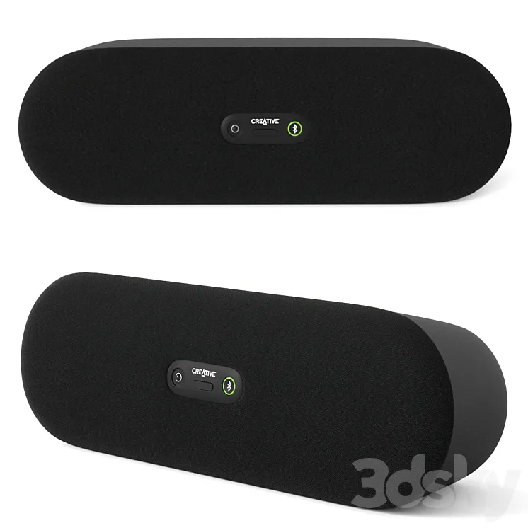 Creative D80 Bluetooth Wireless Speaker 3D Model Free Download
