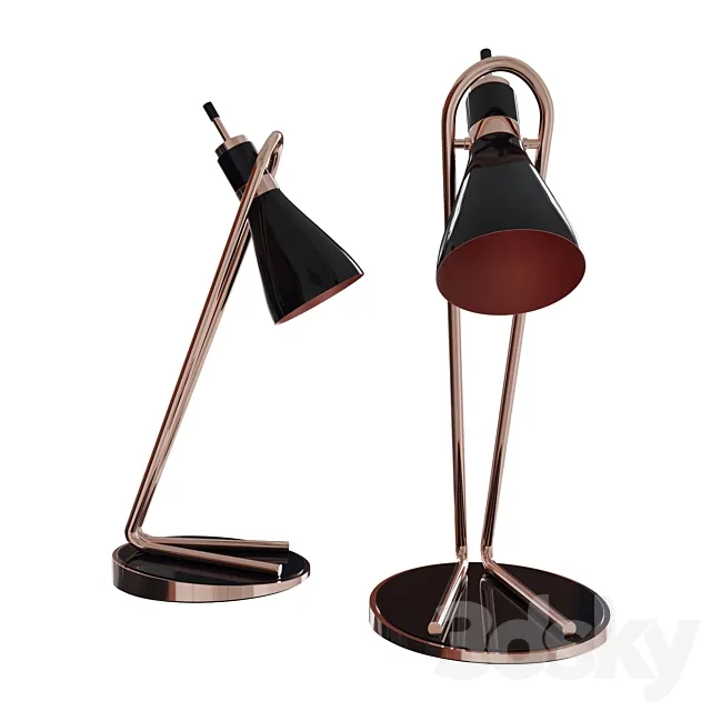 Creative mary Jordaan table lamp 3D Model Creative mary Jordaan table lamp 3D Model