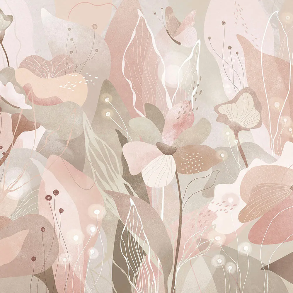 Creativille – 4528 abstract flowers with butterflies 3D Model Creativille – 4528 abstract flowers with butterflies 3D Model