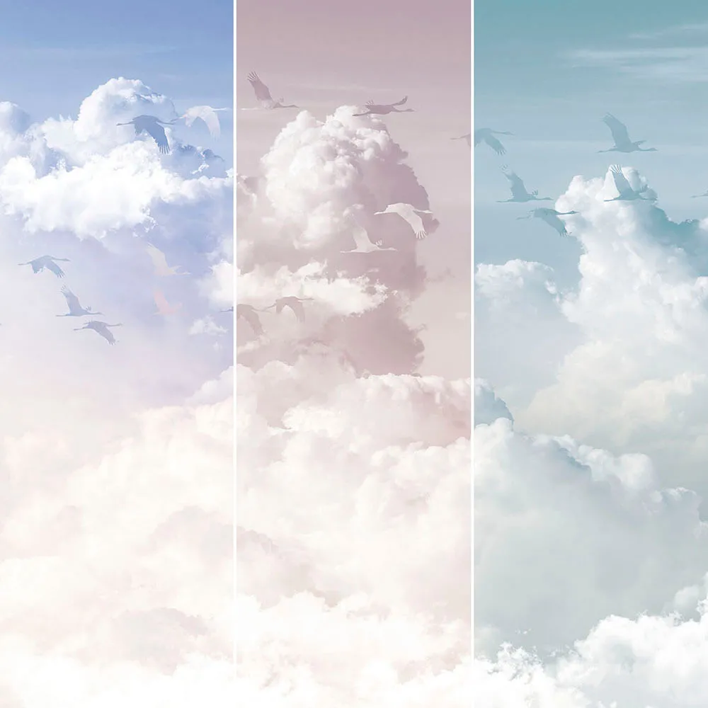 Creativille – Wallpaper 27522 clouds and arches 3D Model