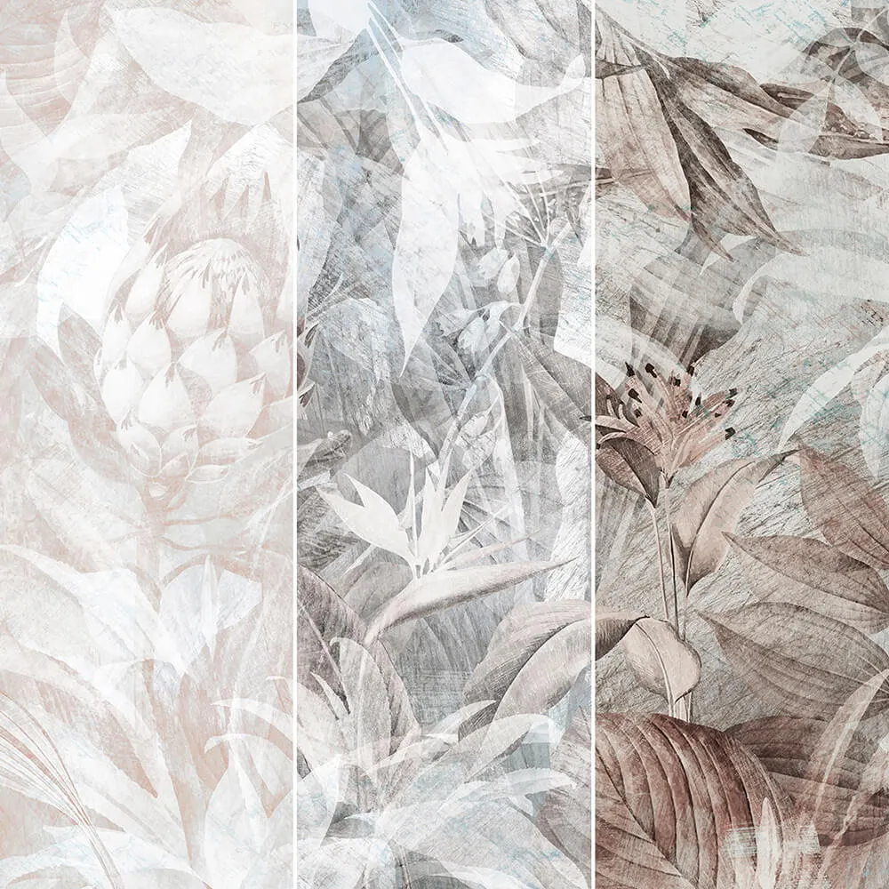 Creativille – Wallpaper 422630 protea grunge collage 3D Model