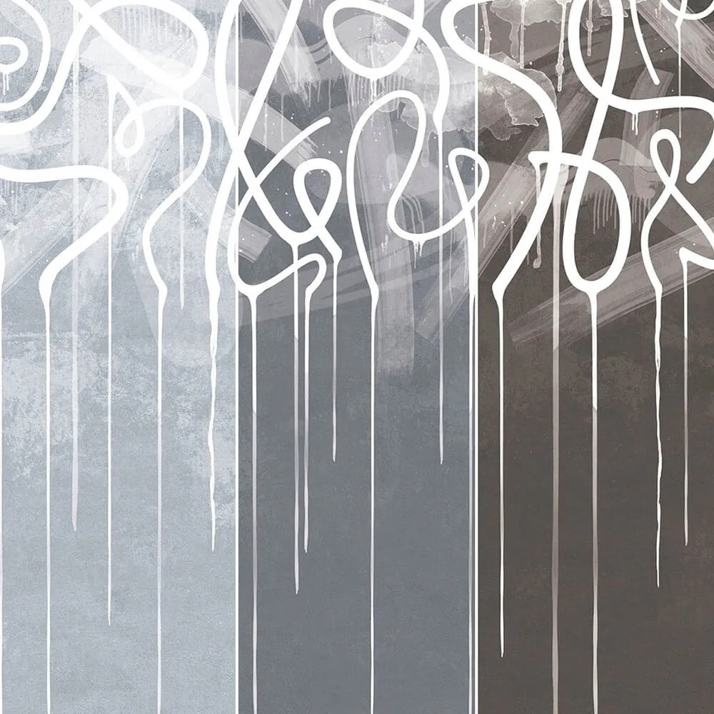 Creativille – Wallpaper 8381 flowing lines 3D Model