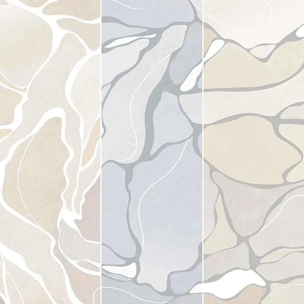 Creativille – Wallpaper 8520 flowing shapes 3D Model