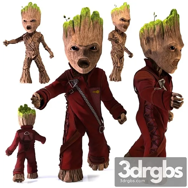 Creature Groot 3D Model Download