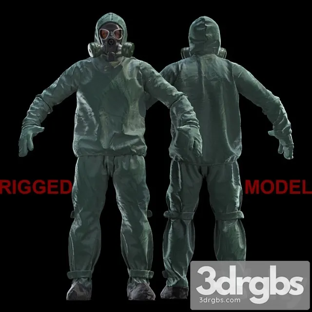 Creature Protective suit 3D Model Download