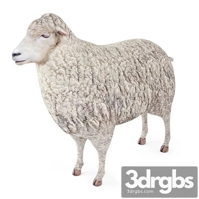 Creature Sheep 3D Model Download