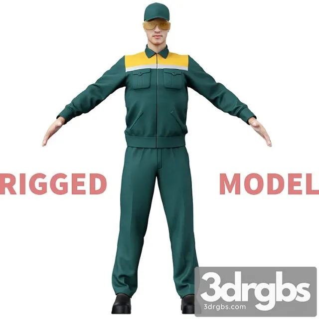 Creature Working 3D Model Download