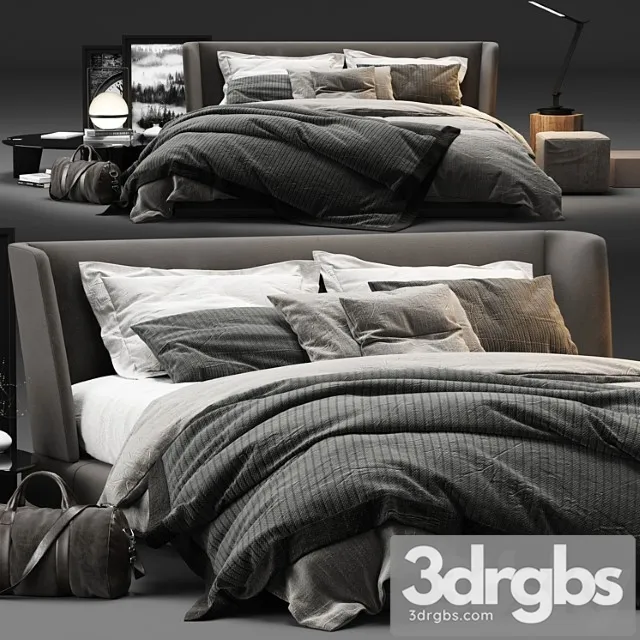 Creed bed 2 3D Model Download