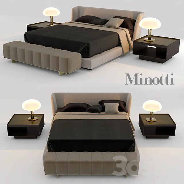 creed bed 3DModel creed bed 3DModel