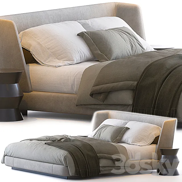 Creed by Minotti 3D Model Creed by Minotti 3D Model