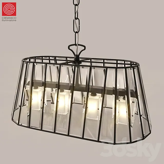 Cremasco illuminazione art. 2090 3DModel Cremasco illuminazione art. 2090 3DModel