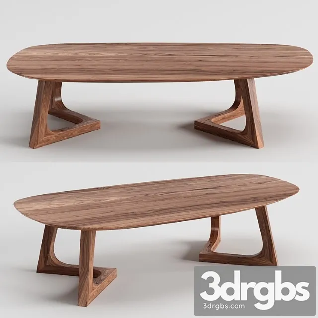 Cress Coffee Table 1 3D Model Download