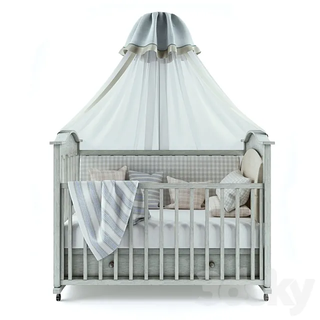 Crib 3DModel Crib 3DModel