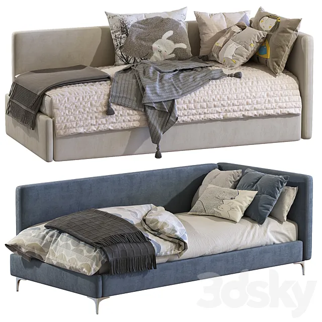 Crib Be-Max _ Twils 2 3D Model Crib Be-Max _ Twils 2 3D Model