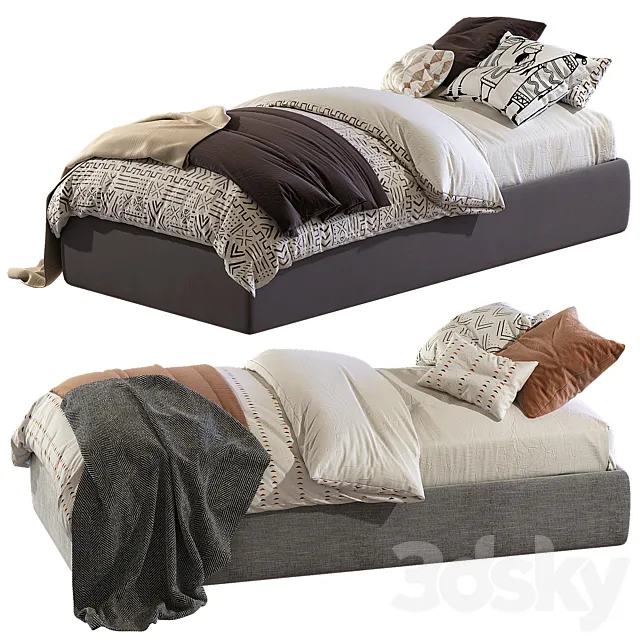 Crib SOMMIER _ Nidi 3DModel Crib SOMMIER _ Nidi 3DModel