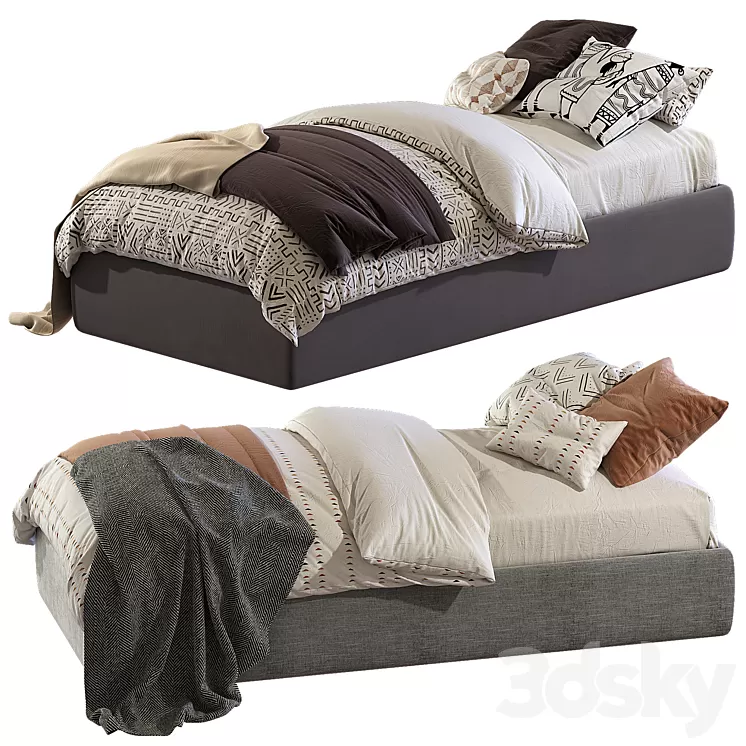 Crib SOMMIER / Nidi 3D Model