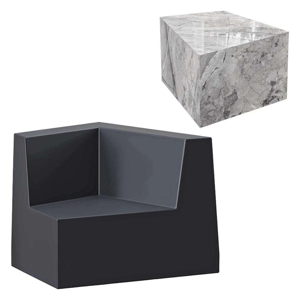 Cridea – Soft furniture Maya 3D Model