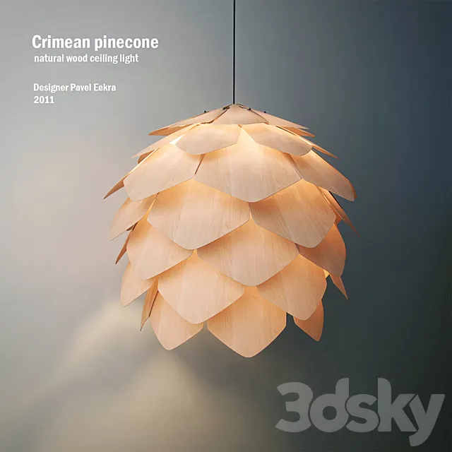 Crimean Pinecone 3DModel Crimean Pinecone 3DModel