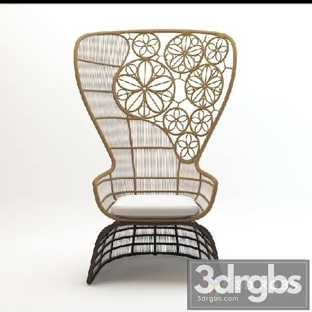 Crinoline Patricia Urquiola 3D Model Download Crinoline Patricia Urquiola 3D Model Download