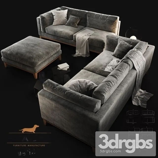 Cristal Sofa Club 3D Model Download Cristal Sofa Club 3D Model Download
