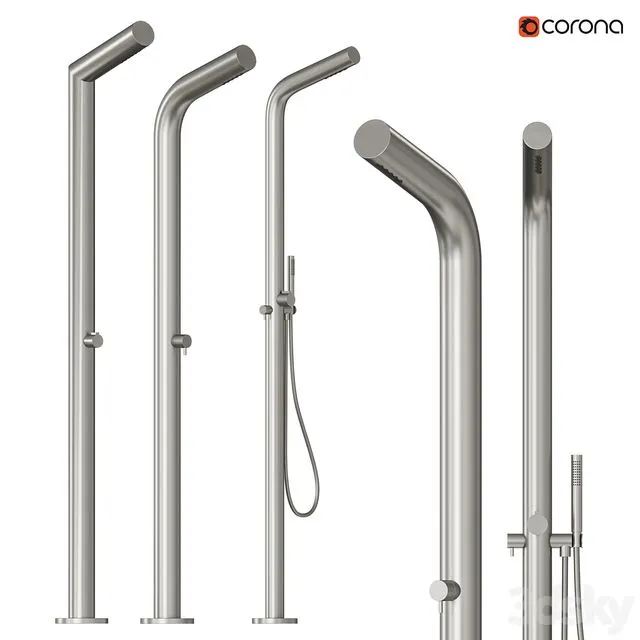 CRISTINA Rubinetterie CRIWX Garden shower 3D Model