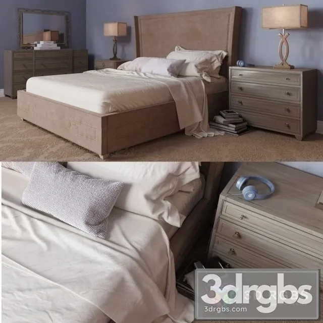 Criteria Bedroom 3D Model Download