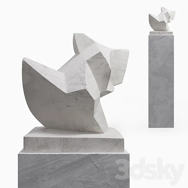 Criver Sculpture 3DModel Criver Sculpture 3DModel