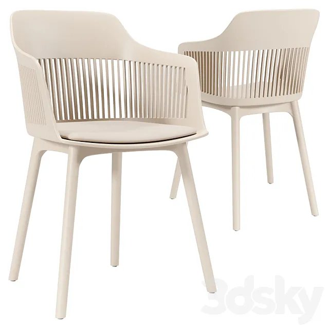 Crocus chair 3D Model Crocus chair 3D Model