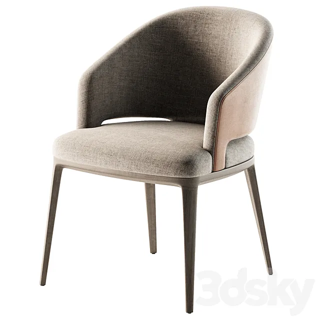 Crop Konyshev chair 3D Model