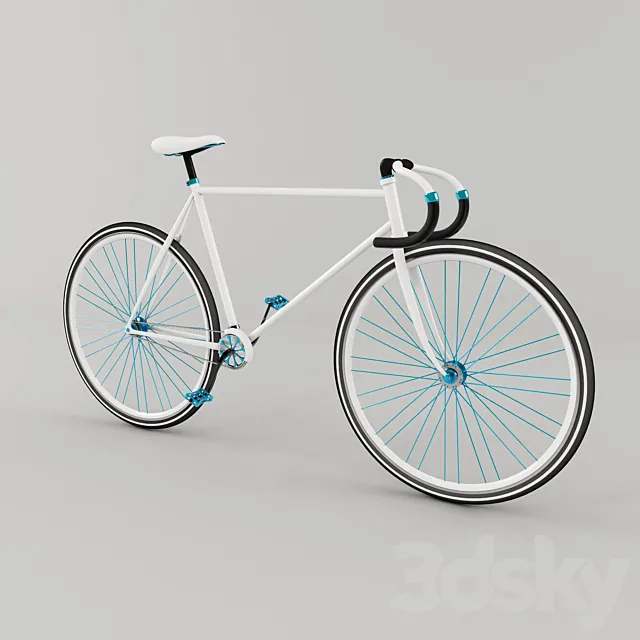 Cross Bike 3D Model