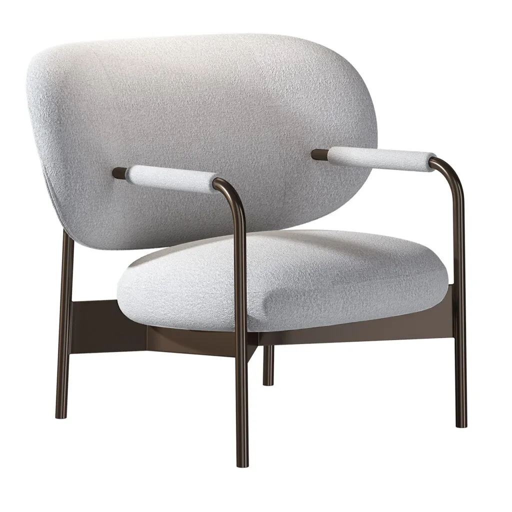 Cross Lounge Chair by Bonaldo