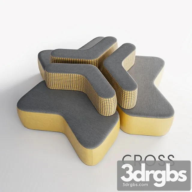 Cross Sofa By Diemme 3D Model Download Cross Sofa By Diemme 3D Model Download
