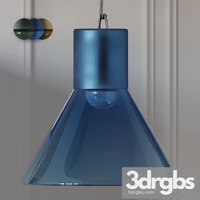 Crowdyhouse funnel pendant lamps 3 colors 3D Model Download Crowdyhouse funnel pendant lamps 3 colors 3D Model Download